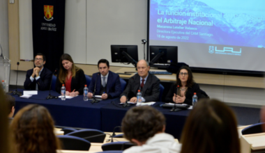 Seminario en la UAI abordó los principales aspectos del nuevo Reglamento Procesal de Arbitraje Nacional