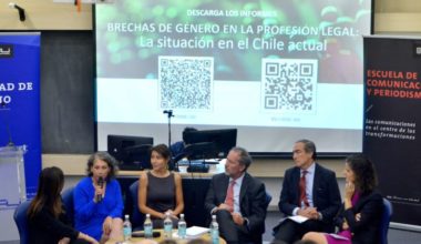 Facultad de Derecho presentó los resultados de estudios sobre sesgos de género en la profesión jurídica en Chile