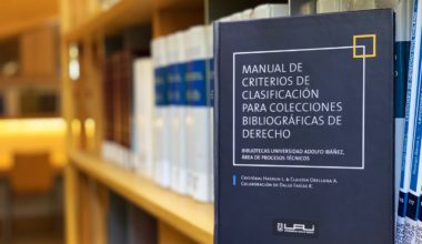 UAI crea manual para clasificar bibliografía legal