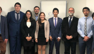 Equipo de la Facultad de Derecho UAI participa en ensayo nacional para la Competencia Internacional de Arbitraje